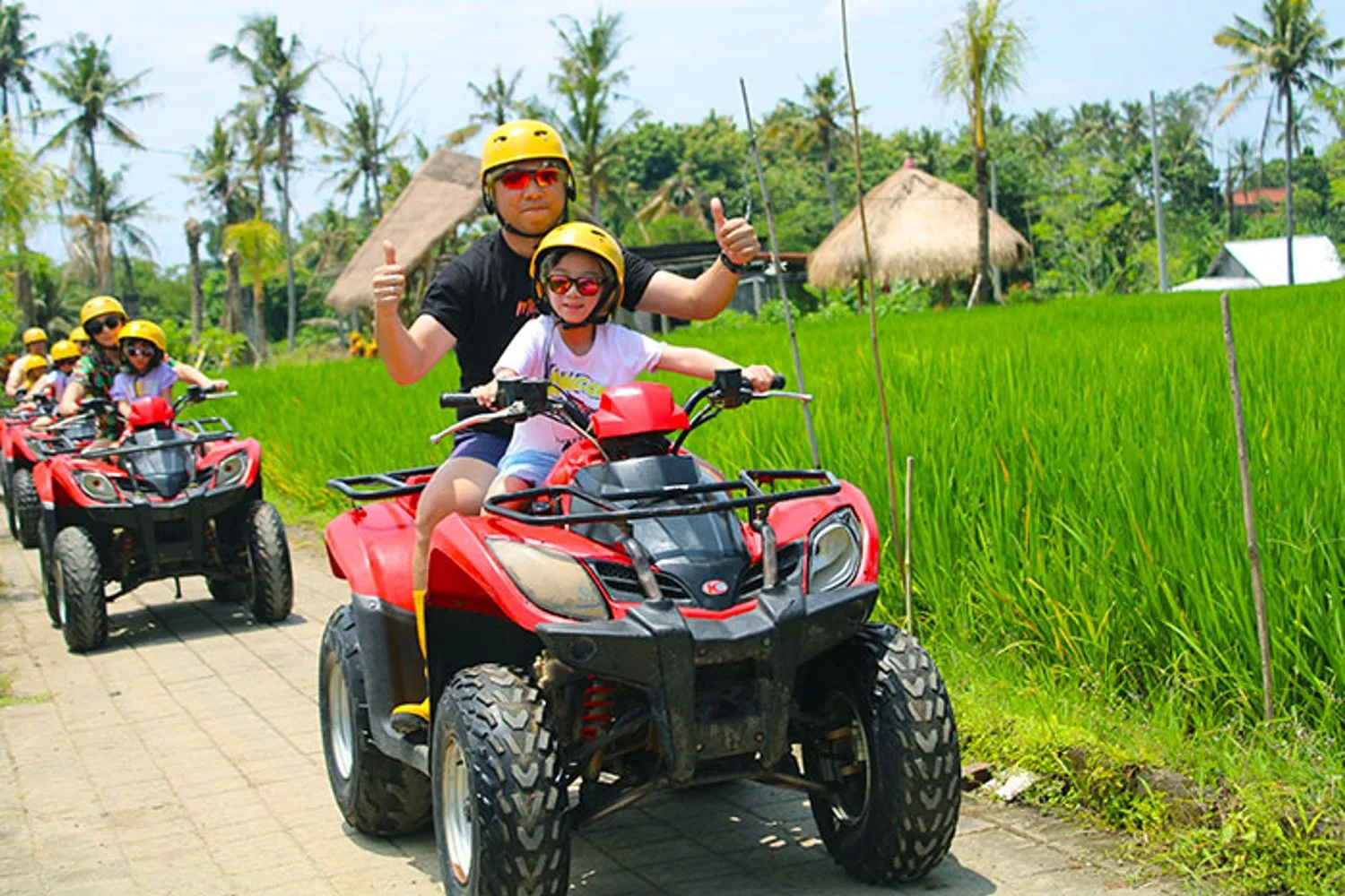 Moto quad con Wake Bali Adventure